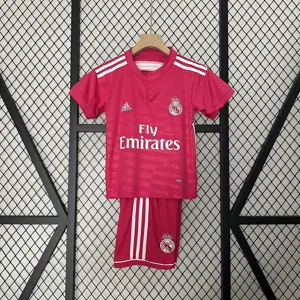 14-15 Real Madrid Away Retro Kids Kits Vintage Children Sets Football Jerseys Yupoo