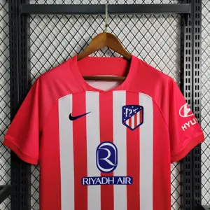 23-24 Atletico Madrid Home S-4XL Cheap Football Kit 5