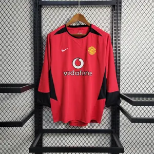 02-04 Manchester United home long sleeve