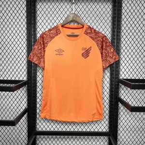 24-25 Athletico Paranaense Training Orange Kit Soccer Uniform AAAAJersey Dropshiping Yupoo