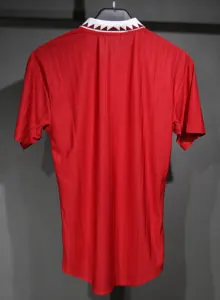 22-23 Manchester United Home Retro Kit Vintage Player Version Long Shirt AAAAJersey Dropship Yu 4