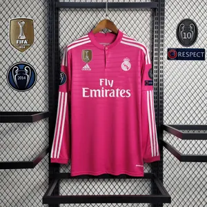 14-15 Real Madrid away long Sleeve