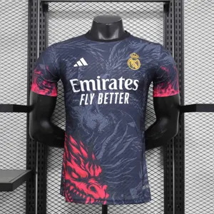 24-25 Real Madrid Red Dragon Special Edition Kit Player Version Shirt Best Wholesale Yupoo