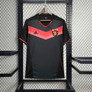 16-17 Recife Sport Black Retro Kit Vintage Shirt Football AAAAJersey Supplier