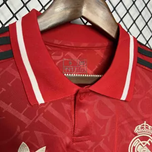 24-25 Real Madrid Red Kit Football Apparel AAAAJersey Wholesale Yupoo 4