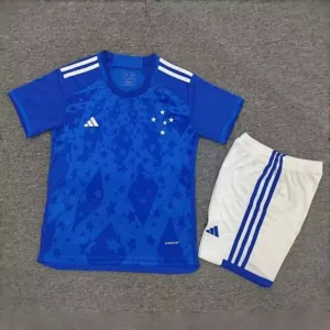 24-25 Cruzeiro Home Kid Kits Youth Apparels AAAAJersey Wholesale Yupoo