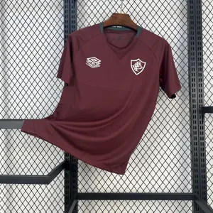 25-26 Fluminense Red Training Kit Soccer T-Shirt AAAAJersey Yupoo