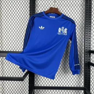 24-25 Manchester United LFSTLR Blue Long Sleeve Shirt AAAAJersey Supplier Yupoo