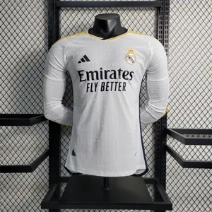 23-24 Real Madrid home player version Long Sleeve