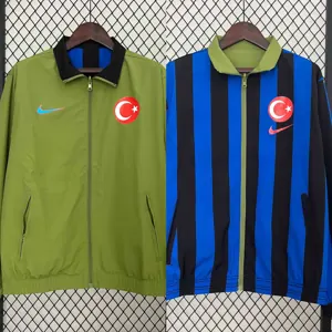 2024 Turkey Trench Coat Reversible Windbreaker Double-Sides Jacket Soccer AAAAJersey Yupoo