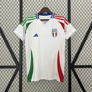 2024 Italy Away Woman Kit UEFA Euro Lady Shirt Football AAAAJersey Supplier