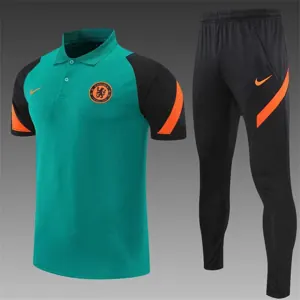 Polo Chelsea green orange webbing