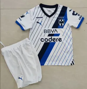 23-24 Rayados Monterrey Away Kids Kits Children Shirt Soccer Jerseys Yupoo