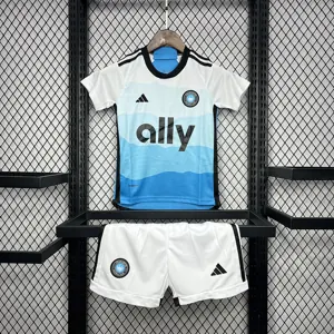 24-25 Charlotte FC Home Kid Kits Youth Apparels AAAAJersey Wholesale Yupoo