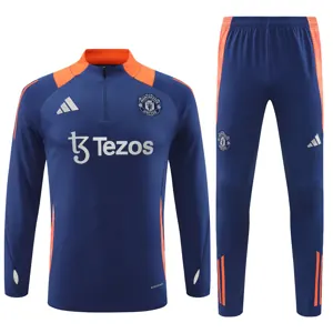 24-25 Manchester United Long Sleeve Training Suit Football Shirts