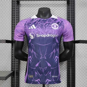 24-25 Manchester United Violet Mirage Special Edition Player Version Shirt AAAAJersey Supplier