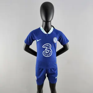22-23 Chelsea home kids kit