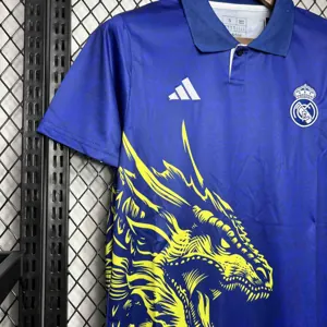 24-25 Real Madrid Dragon Bluen Special Edition Kit Soccer Uniform AAAAJersey Dropshiping Yupoo 4