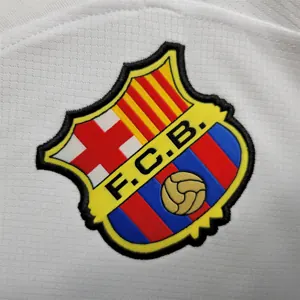 23-24 Barcelona white away Long Sleeve 3