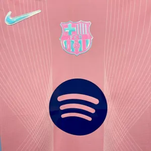 25-26 Barcelona Pink Special Edition(With CL Patch) Shirt Soccer Uniform AAAAJersey Yupoo 5