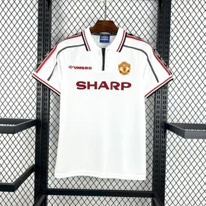 98-99 Manchester United Commemorative Retro Kit Vintage T-Shirt Soccer AAAAJersey Yupoo