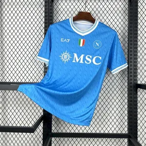 25-26 Napoli Home Kit Football T-Shirt Sport Summer Clothes AAAAJersey Supply Yupoo