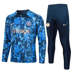 23-24 Chelsea Long Sleeve Training Suit Yupoo