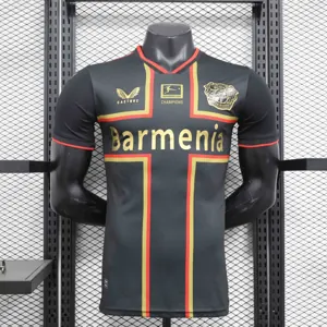 24-25 Bayer 04 Leverkusen Bundesliga Champions Player Version Shirt AAAAJersey Dropshiping Yupo