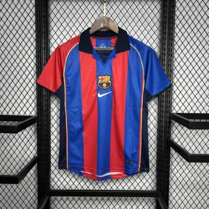 04-05 Barcelona Home Retro Kit Vintage Shirt AAAAJersey Wholesale Yupoo-1