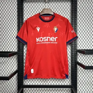 24-25 Osasuna Home Kit Football Apparels Sport AAAAJersey Yupoo