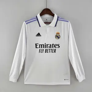 22-23 Real Madrid home long sleeve