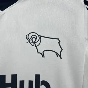 25-26 Derby County Home Kit Sport Football T-Shirt AAAAJersey Supply Yupoo 2