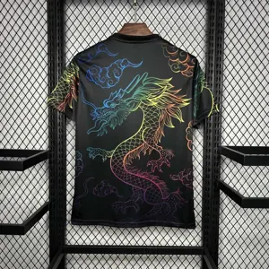 24-25 Real Madrid Rainbow Dragon Black Training Kit Sport AAAAJersey Yupoo 2
