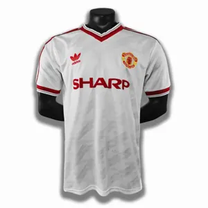 86-88 Manchester United away white