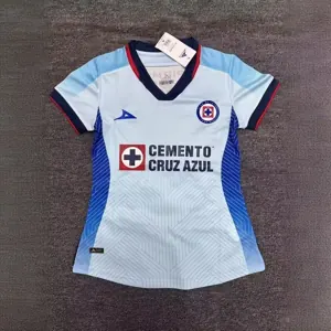 23-24 Cruz Azul Away Woman Shirt Soccer Jerseys Yupoo