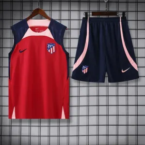 23-24 Atletico Madrid Training Vest Kit S-XXL Soccer Jerseys - 3
