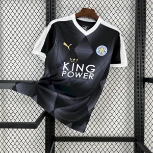 15-16 Leicester City Away Retro Kit Vintage Shirt AAAAJersey Supplier Yupoo