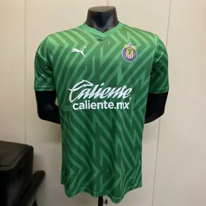 23-24 Chivas Guadalajara Goalkeeper Green Kit Player Version Soccer Jerseys Yupoo