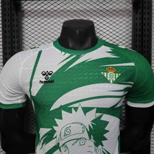 25-26 Real Betis Naruto Special Edition Player Version Shirt AAAAJersey Supply Yupoo 2