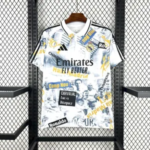 25-26 Real Madrid Champions and Legends Special Kit Football Apparels Soccer AAAAJersey Yupoo