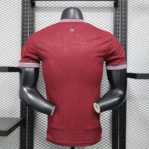 25-26 West Ham Home Kit Player Version Football Summer Shirt Soccer AAAAJersey Supplier Yupoo 3