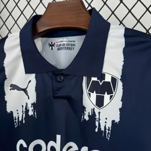 25-26 Monterrey Home Kid Kits Youth Apparels Soccer AAAAJersey Yupoo 5