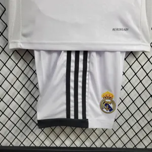 24-25 Real Madrid Home Kid Kits Youth Apparels AAAAJersey Wholesale Yupoo 5