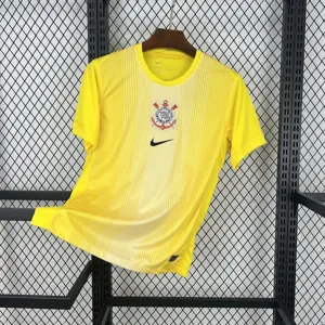 25-26 Corinthians Goalkeeper Yellow Shirt Soccer Apparels AAAAJersey Supply Yupoo