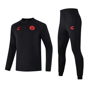 23-24 Tijuana Training Suits Black Xolos Long Sleeve Tracksuit Soccer AAAAJerseys Yupoo