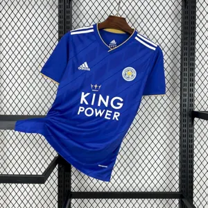 18-19 Leicester City Home Retro Kit Vintage Shirt AAAAJersey Supplier Yupoo