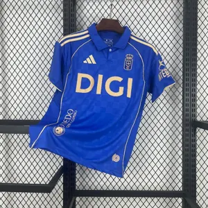25-26 Oviedo Home Kit Soccer AAAAJersey Yupoo