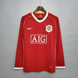 06-07 Manchester United home long sleeve