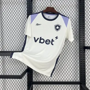 25-26 Botafogo White Training Kit Soccer T-Shirt AAAAJersey Yupoo