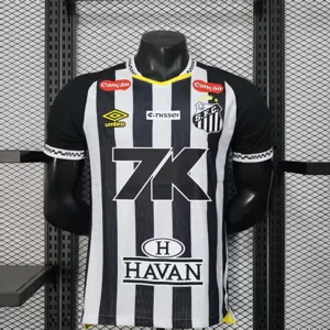 25-26 Santos Away Kit Full Sponsor Player Version Football Shirt AAAAJersey Wholesale Yupoo